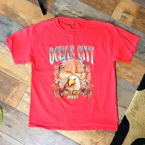 Youth M Motorcycle T Shirt